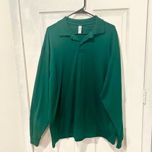 Men’s Hunter Green Polo Shirt XL